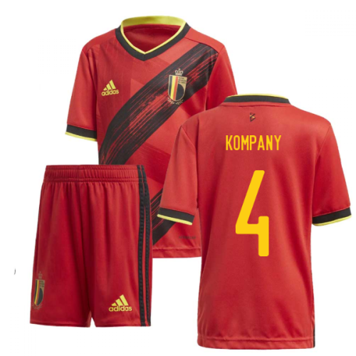 2020-2021 Belgium Home Adidas Mini Kit (KOMPANY 4)