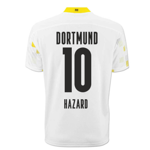 2020-2021 Borussia Dortmund Puma Third Cup Football Shirt (HAZARD 10)