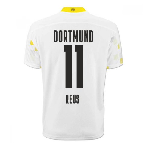 2020-2021 Borussia Dortmund Puma Third Cup Football Shirt (REUS 11)