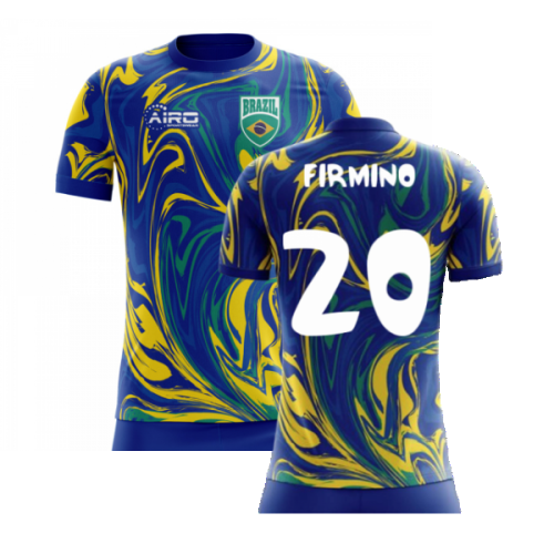 2024-2025 Brazil Away Concept Shirt (Firmino 20) - Kids