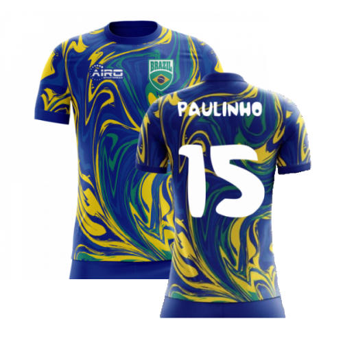 2024-2025 Brazil Away Concept Shirt (Paulinho 15)