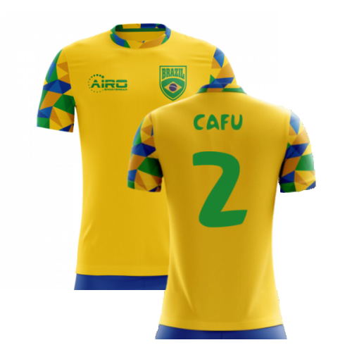 2024-2025 Brazil Home Concept Football Shirt (Cafu 2) - Kids