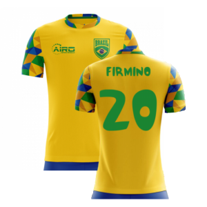 2024-2025 Brazil Home Concept Football Shirt (Firmino 20) - Kids