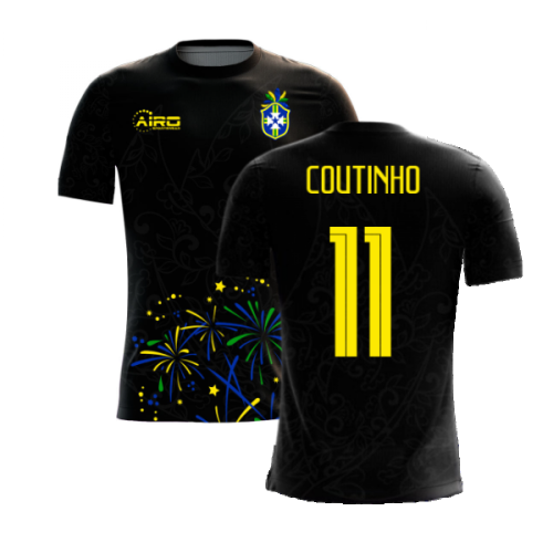 2024-2025 Brazil Third Concept Football Shirt (Coutinho 11)