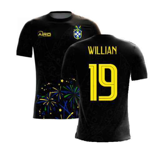 2024-2025 Brazil Third Concept Football Shirt (Willian 19)