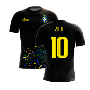 2024-2025 Brazil Third Concept Football Shirt (Zico 10)