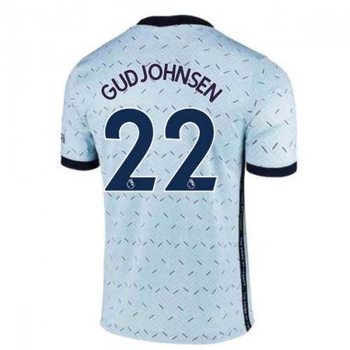 2020-2021 Chelsea Away Nike Ladies Shirt (GUDJOHNSEN 22)