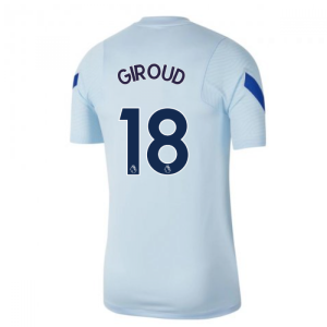 2020-2021 Chelsea Nike Training Shirt (Light Blue) - Kids (GIROUD 18) 2020-2021 Chelsea Nike Training Shirt (Light Blue) - Kids (GIROUD 18)