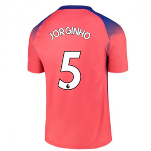 2020-2021 Chelsea Third Nike Football Shirt (JORGINHO 5)