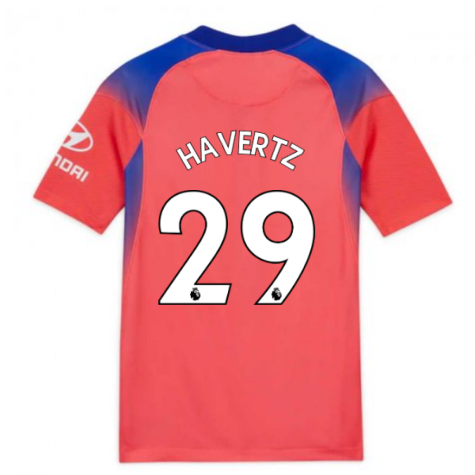 2020-2021 Chelsea Third Nike Football Shirt (Kids) (HAVERTZ 29)