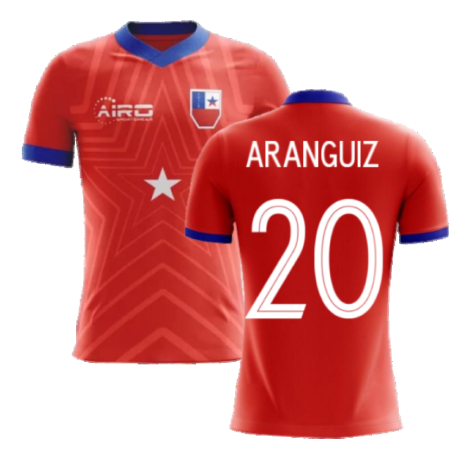 2024-2025 Chile Home Concept Football Shirt (Aranguiz 20) - Kids