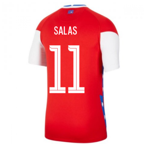 2020-2021 Chile Home Shirt (SALAS 11)