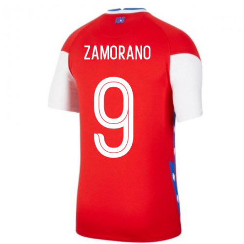 2020-2021 Chile Home Shirt (ZAMORANO 9)