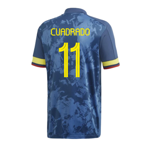 2020-2021 Colombia Away Adidas Football Shirt (CUADRADO 11)