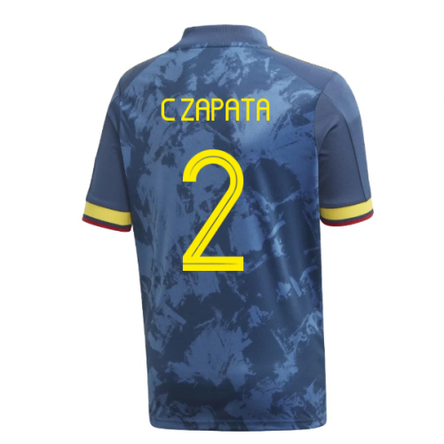 2020-2021 Colombia Away Adidas Football Shirt (Kids) (C ZAPATA 2)