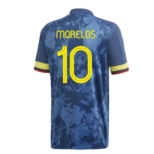 2020-2021 Colombia Away Adidas Football Shirt (MORELOS 10)