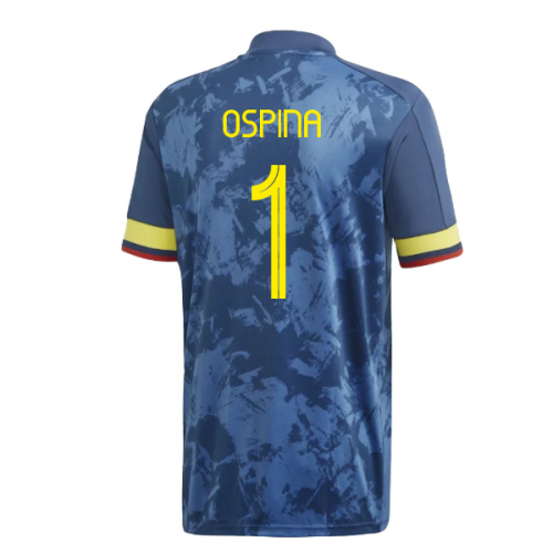 2020-2021 Colombia Away Adidas Football Shirt (OSPINA 1)