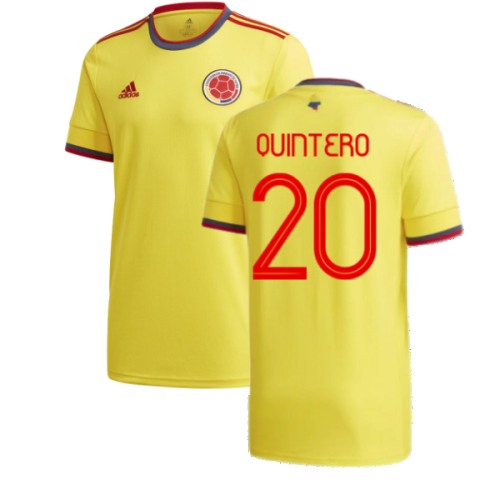 2020-2021 Colombia Home Shirt (QUINTERO 20)