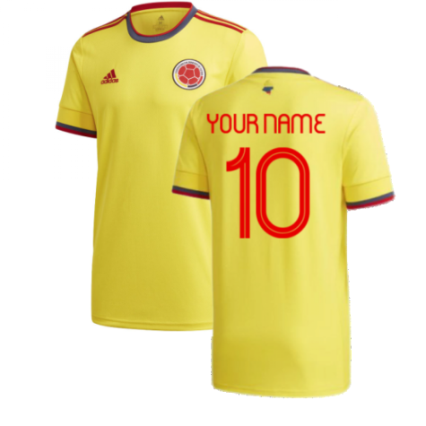 2020-2021 Colombia Home Shirt (Your Name)