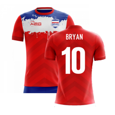 2024-2025 Costa Rica Airo Concept Home Shirt (BRYAN 10)