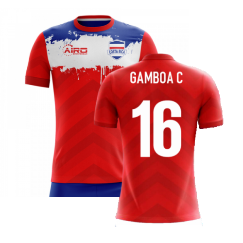 2024-2025 Costa Rica Airo Concept Home Shirt (Gamboa C 16)