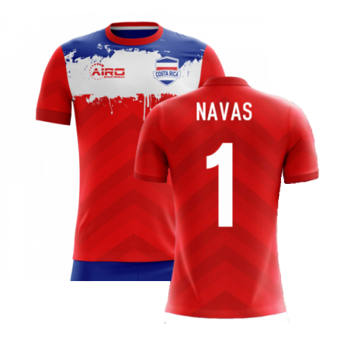 2024-2025 Costa Rica Airo Concept Home Shirt (Navas 1)