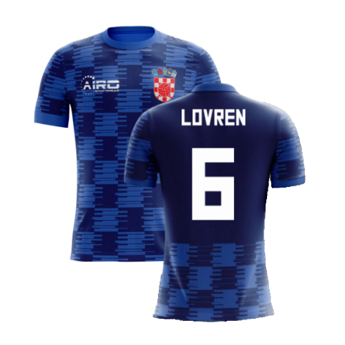 2024-2025 Croatia Away Concept Shirt (Lovren 6) - Kids