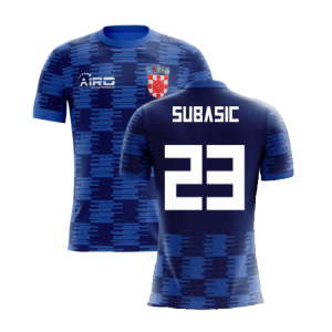 2024-2025 Croatia Away Concept Shirt (Subasic 23) - Kids