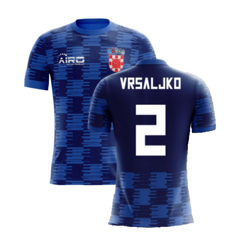 2024-2025 Croatia Away Concept Shirt (Vrsaljko 2)