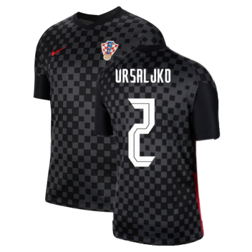 2020-2021 Croatia Away Nike Football Shirt (VRSALJKO 2)