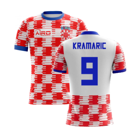 2025-2026 Croatia Home Concept Shirt (Kramaric 9) - Kids