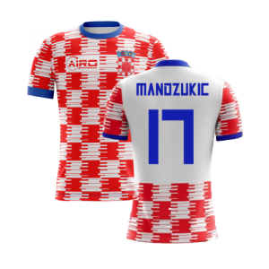 2024-2025 Croatia Home Concept Shirt (Mandzukic 17)