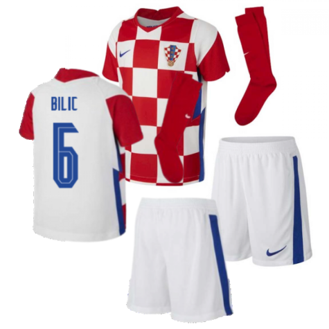 2020-2021 Croatia Home Mini Kit (BILIC 6)