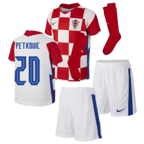 2020-2021 Croatia Home Mini Kit (PETKOVIC 20)