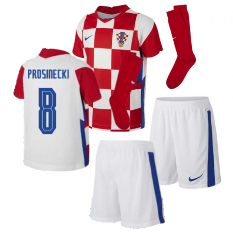 2020-2021 Croatia Home Mini Kit (PROSINECKI 8)