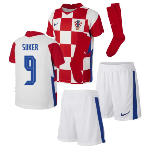 2020-2021 Croatia Home Mini Kit (SUKER 9)