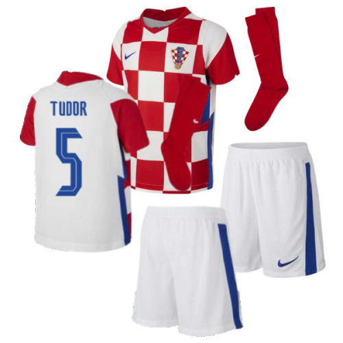 2020-2021 Croatia Home Mini Kit (TUDOR 5)