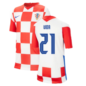 2020-2021 Croatia Home Nike Football Shirt (Kids) (VIDA 21)