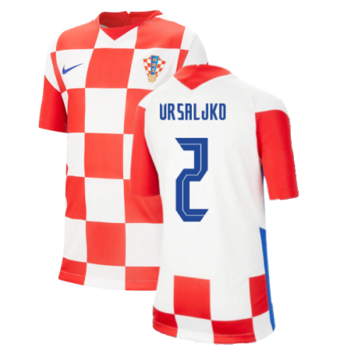 2020-2021 Croatia Home Nike Football Shirt (Kids) (VRSALJKO 2)