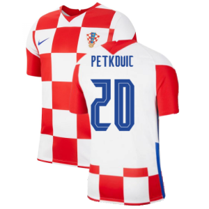 2020-2021 Croatia Home Nike Football Shirt (PETKOVIC 20) 2020-2021 Croatia Home Nike Football Shirt (PETKOVIC 20)