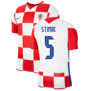 2020-2021 Croatia Home Nike Football Shirt (STIMAC 5) 2020-2021 Croatia Home Nike Football Shirt (STIMAC 5)