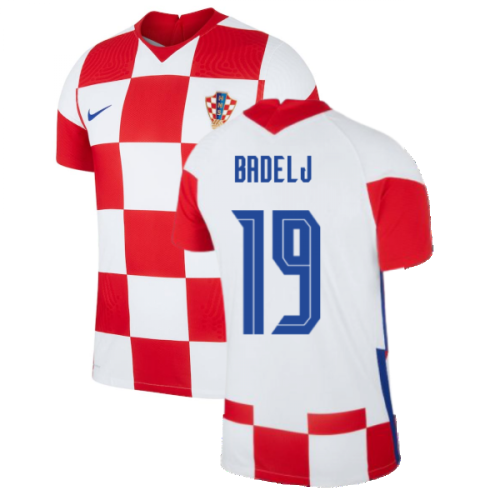 2020-2021 Croatia Home Nike Vapor Shirt (BADELJ 19)