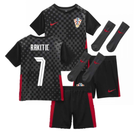 2020-2021 Croatia Little Boys Away Mini Kit (RAKITIC 7)