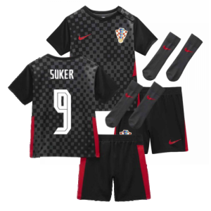 2020-2021 Croatia Little Boys Away Mini Kit (SUKER 9)