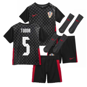 2020-2021 Croatia Little Boys Away Mini Kit (TUDOR 5)