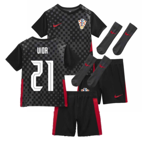 2020-2021 Croatia Little Boys Away Mini Kit (VIDA 21)