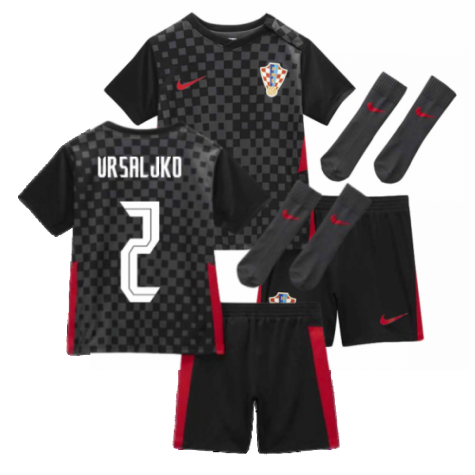 2020-2021 Croatia Little Boys Away Mini Kit (VRSALJKO 2)