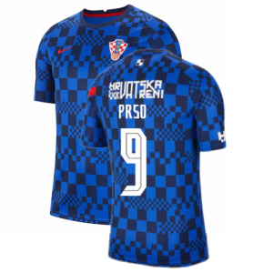 2020-2021 Croatia Pre-Match Training Shirt (Blue) - Kids (PRSO 9)