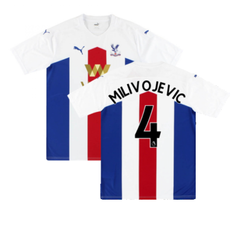 2020-2021 Crystal Palace Away Shirt (MILIVOJEVIC 4)