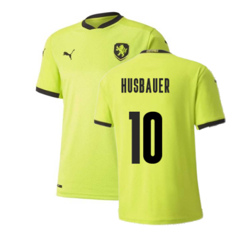 2020-2021 Czech Republic Away Puma Football Shirt (HUSBAUER 10)